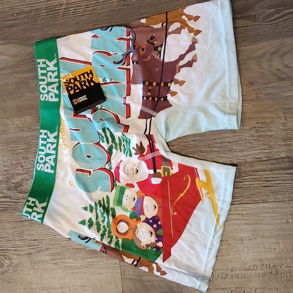 Comedy Central Southpark Christmas Boxers Size Small